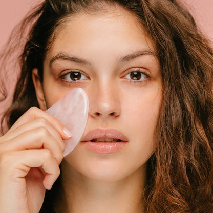 Yves Yvy Rose Quartz - Guasha